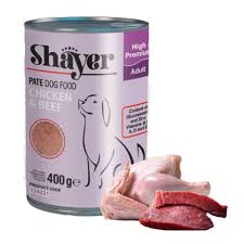 کنسرو سگ Shayer پته مرغ و گوشت قرمز